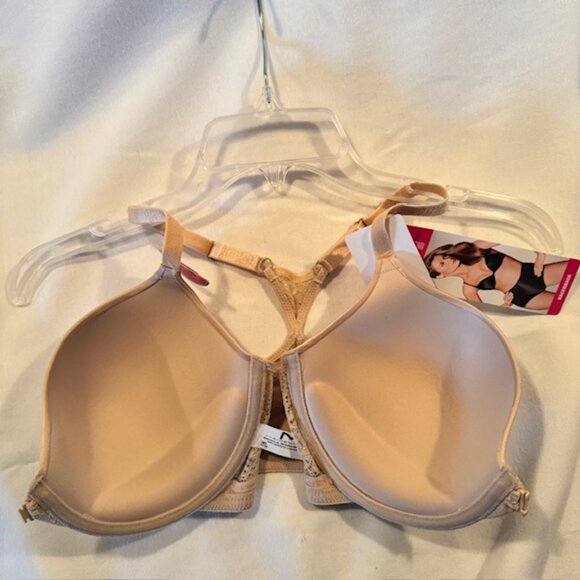 Maidenform Custom Lift Racerback Bra NWT - Beige / Nude 36D - Picture 6 of 8